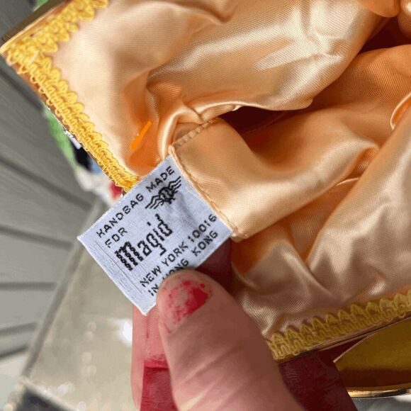 Vintage MCM Magid Evening Bag, Crystal Covered, Wide Opening - Picture 5 of 9